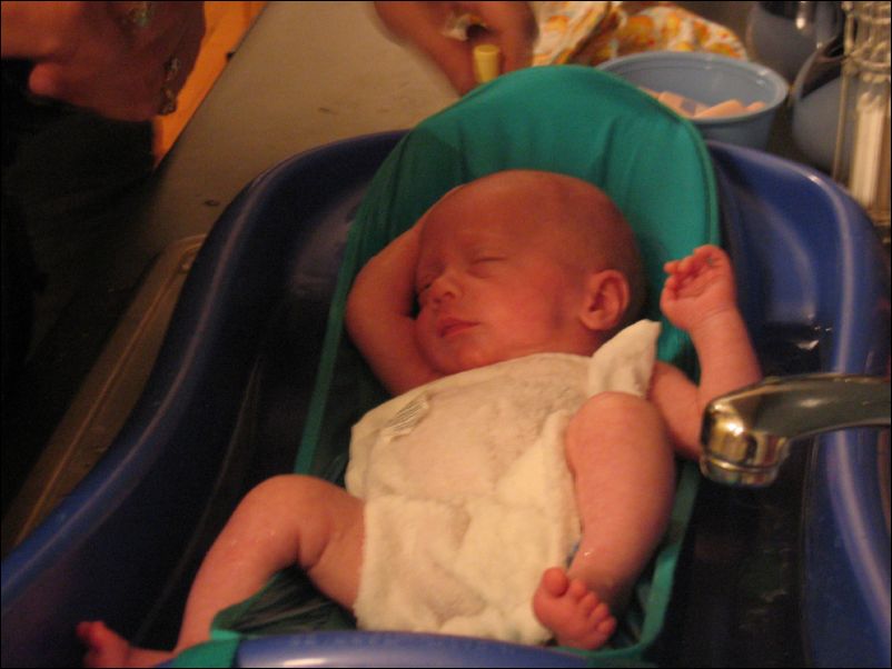 Owen's 2nd bath